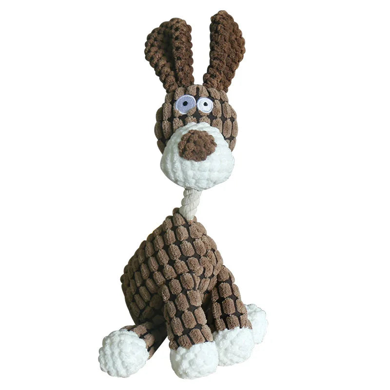 Donkey Corduroy Chew Toy