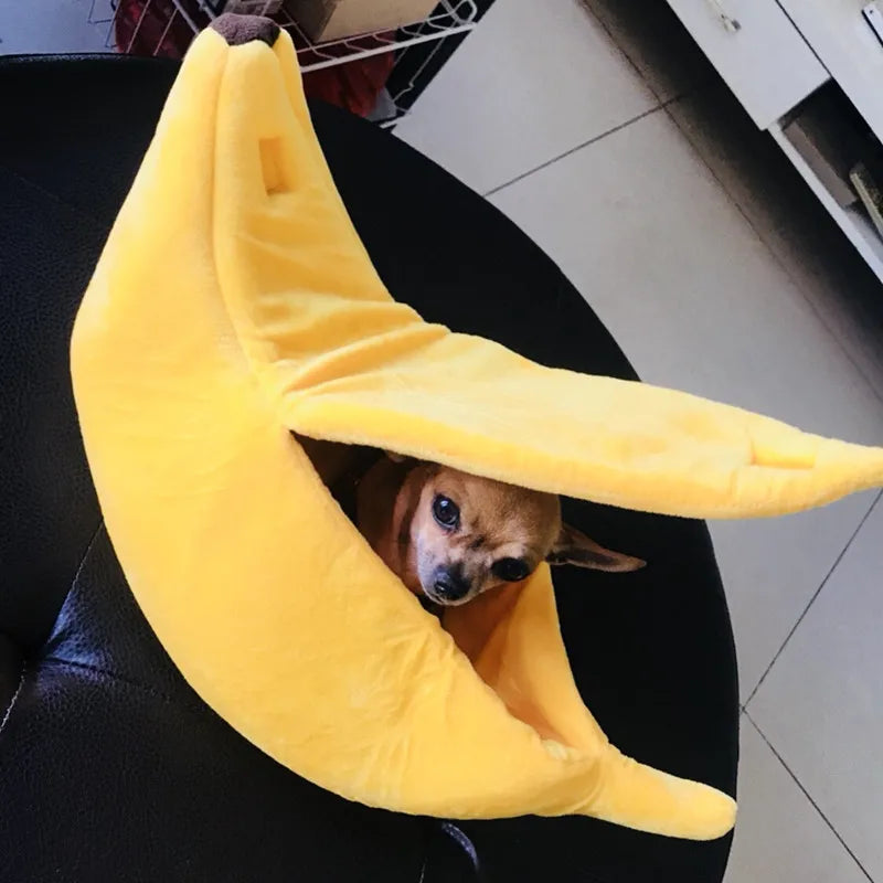 Adorable Banana Cat Bed House